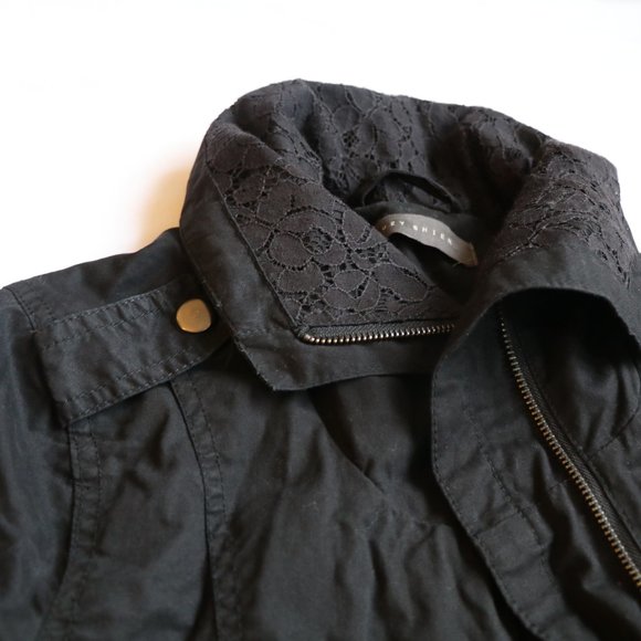 Suzy Shier Black Coat - Picture 3 of 4